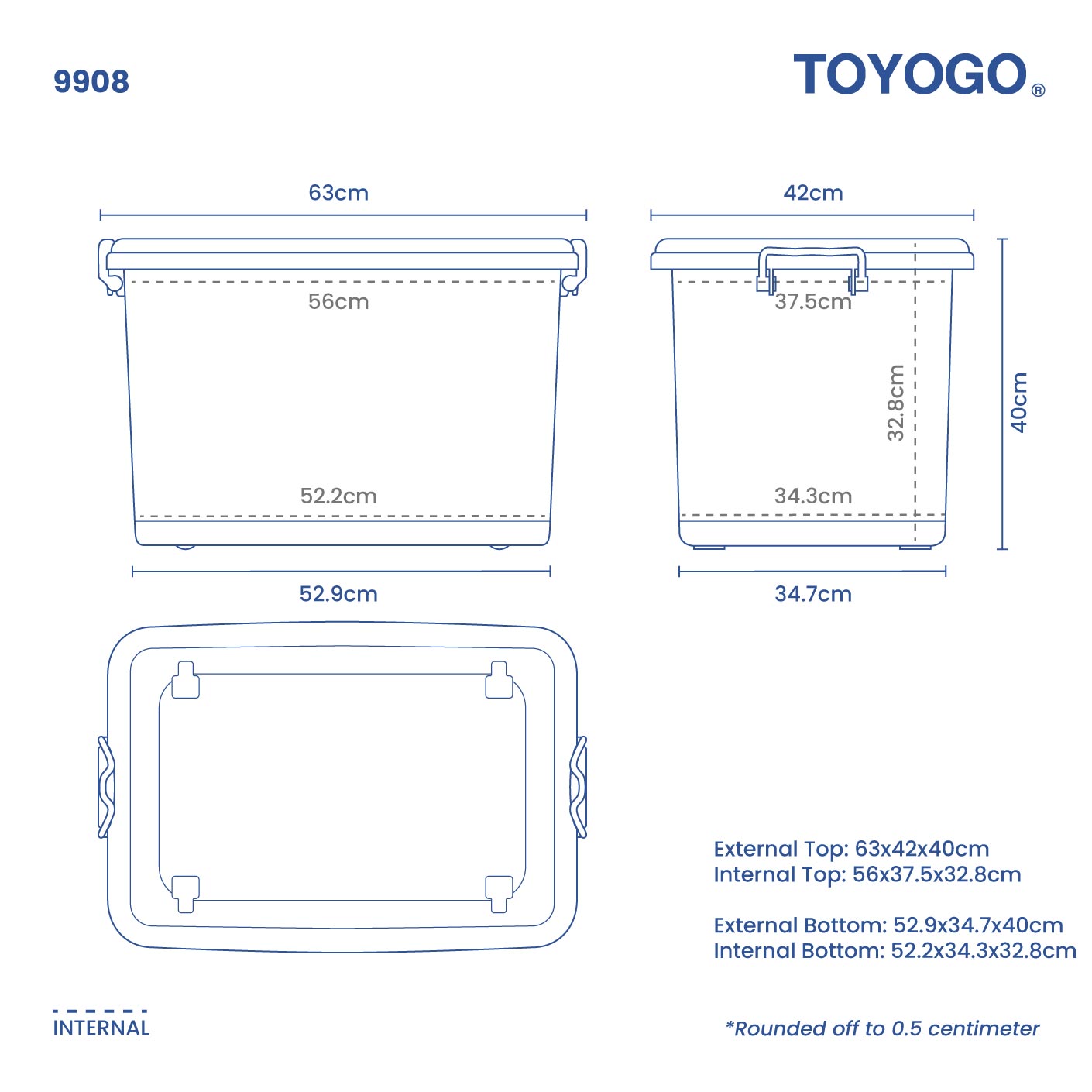 PIN PIN CLIPS BOX (XXXL) (9908) | TOYOGO Singapore – TOYOGO