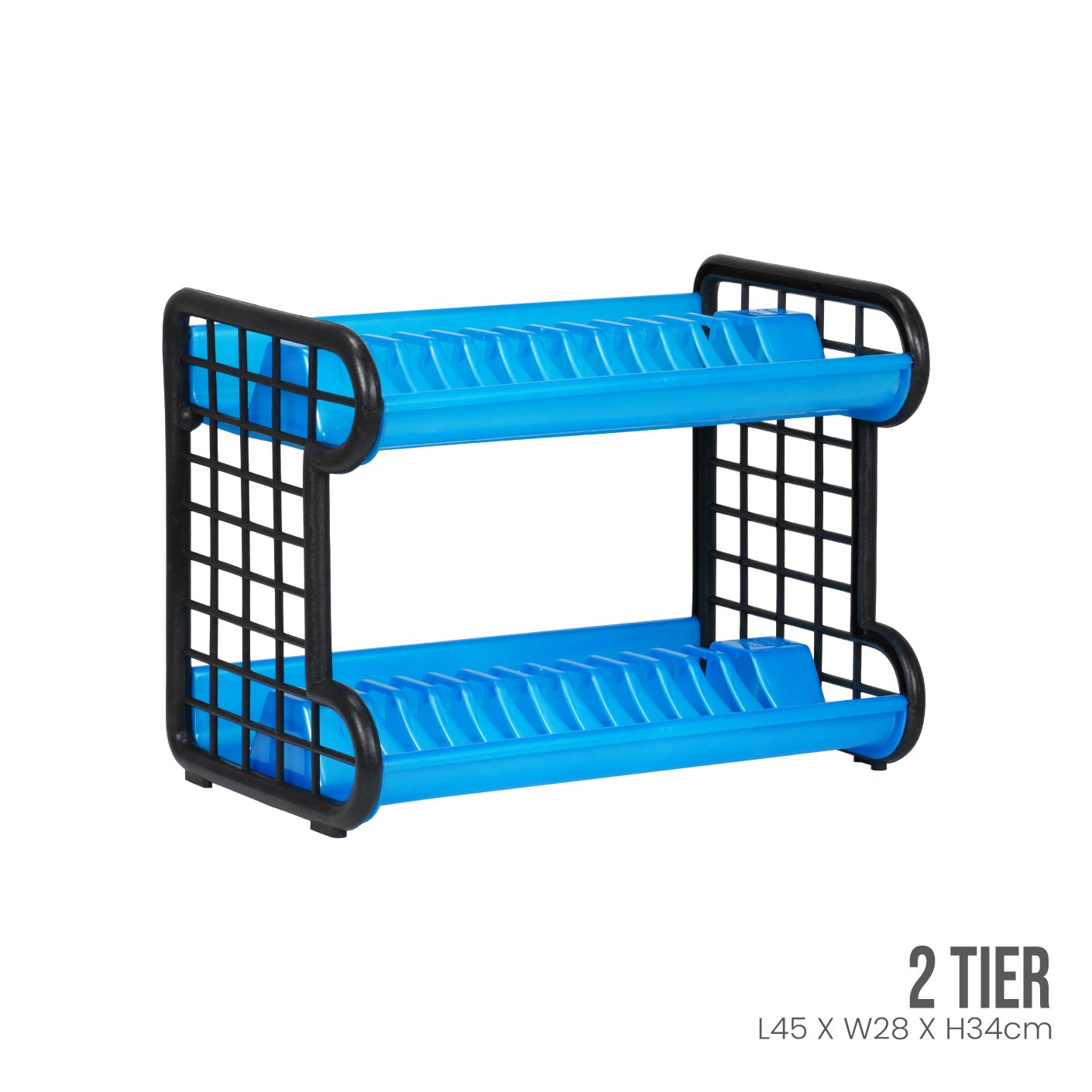 2 LAYER DI-KE DISH RACK (993)