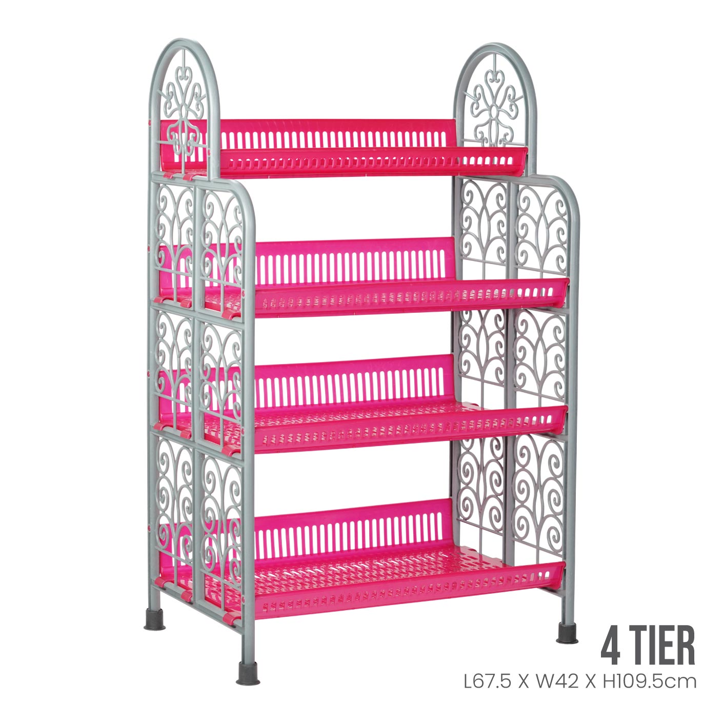 4 TIER HAZER KITCHEN RACK (997-4)