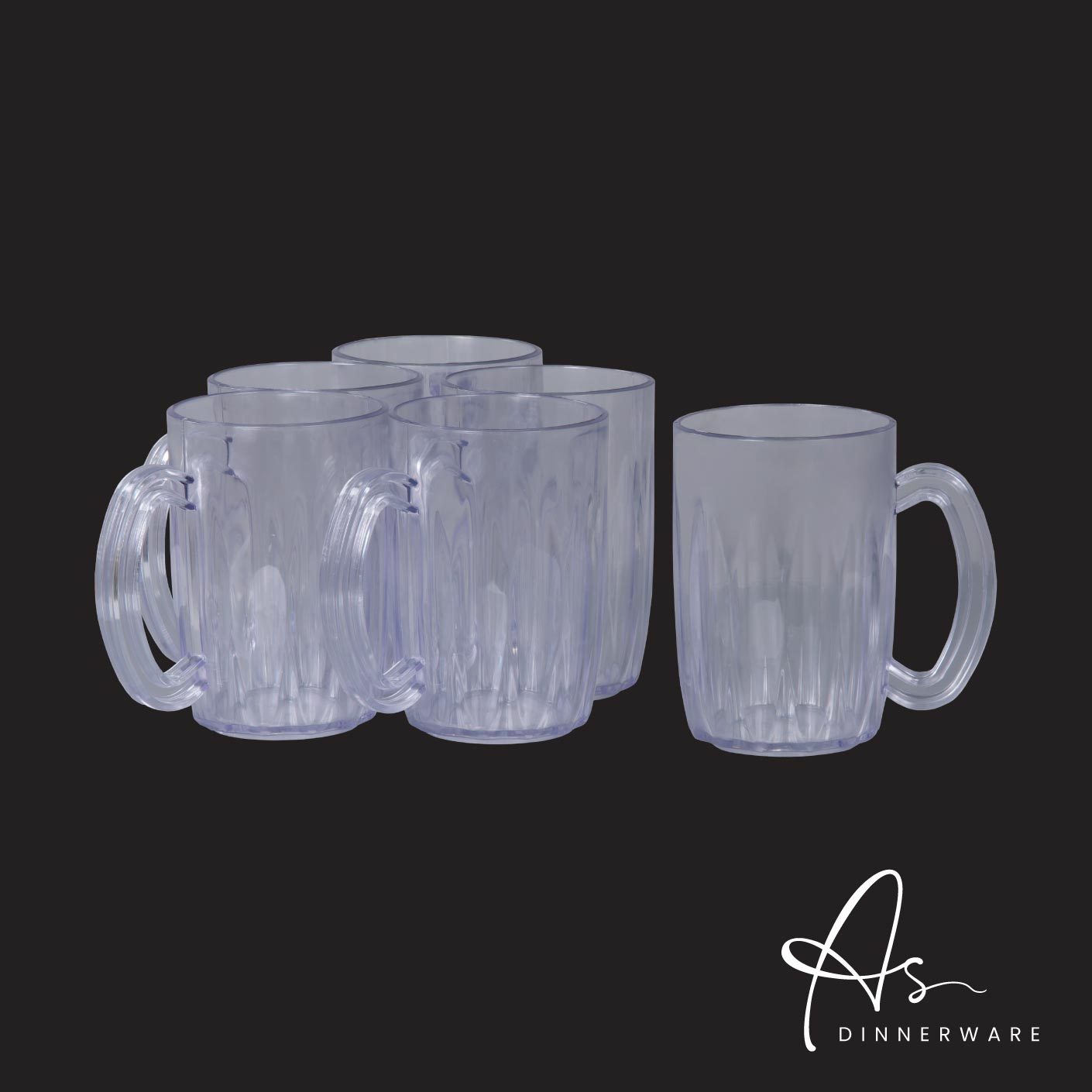 HAKU CRYSTAL CUP 14OZ 6S (AS9314-6)