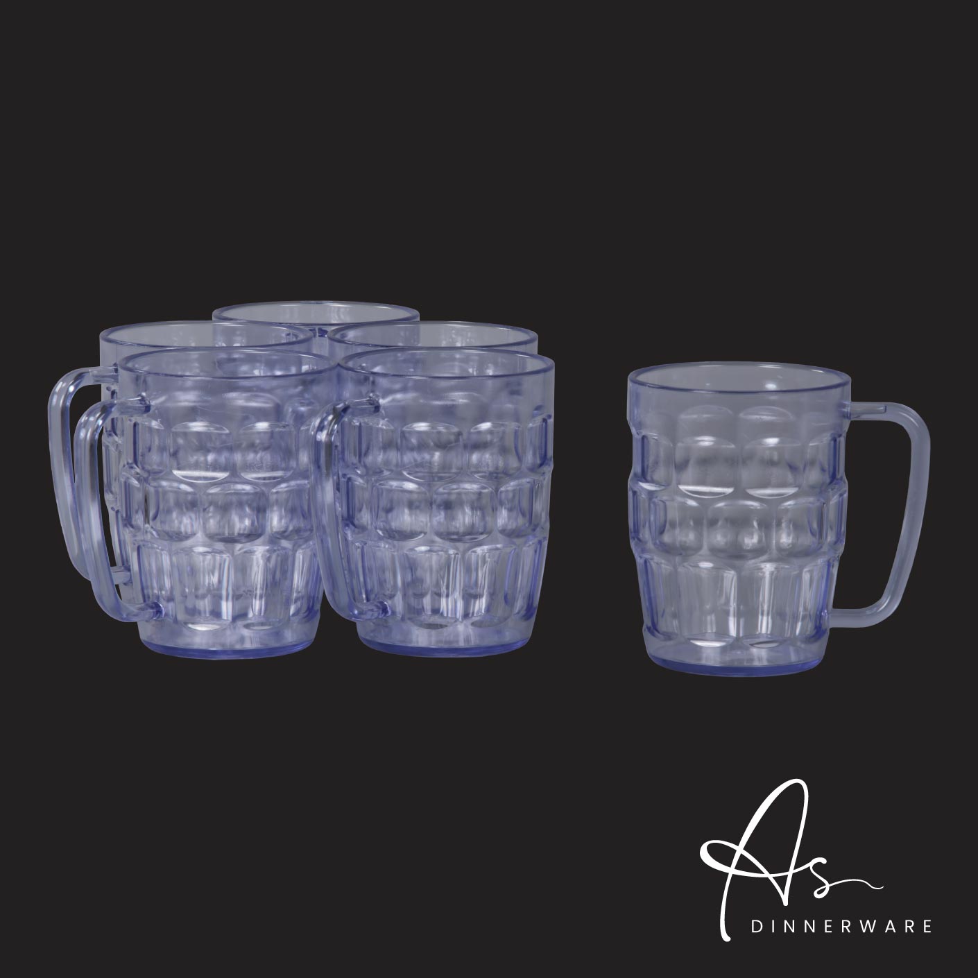 HAKU CRYSTAL CUP 17OZ 6S (AS9317-6)