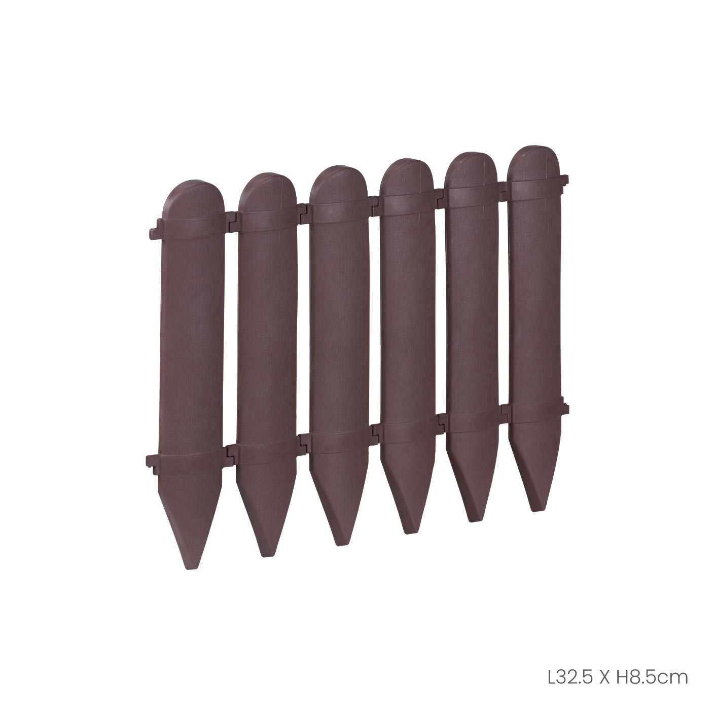 GADEN 6S WOOD SHAPE GARDEN FENCE (GP290-3)