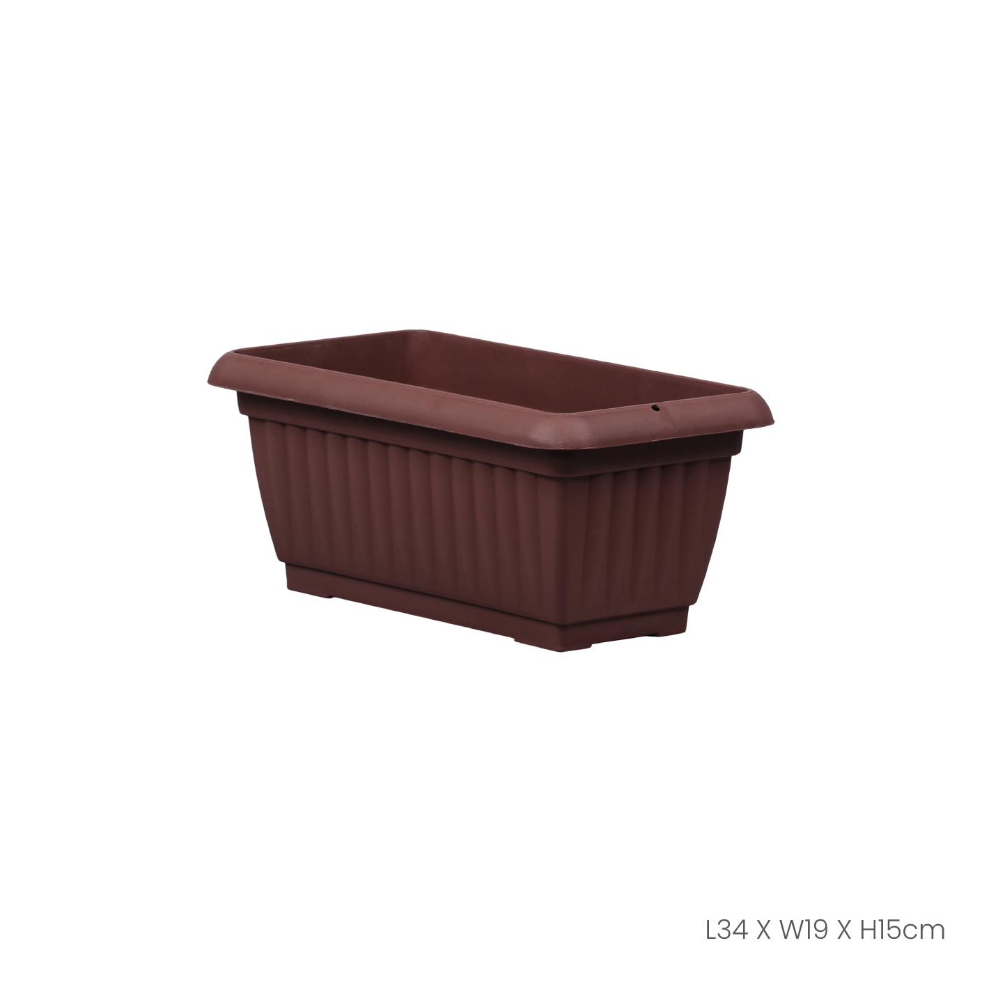 GURO RECT PLANTER POT - S (GP3936)