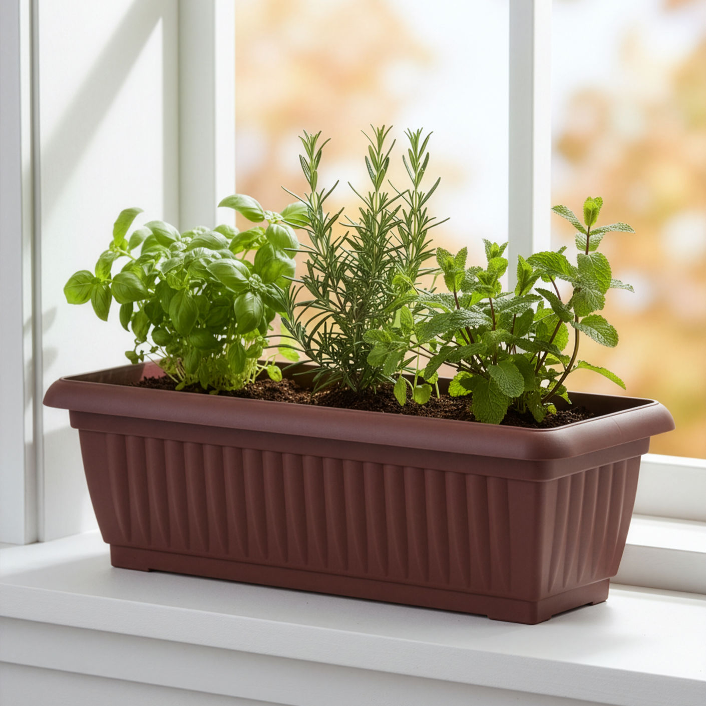 GURO RECT PLANTER POT - M (GP3937)