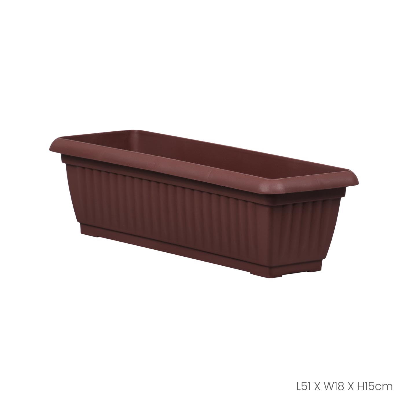 GURO RECT PLANTER POT - M (GP3937)