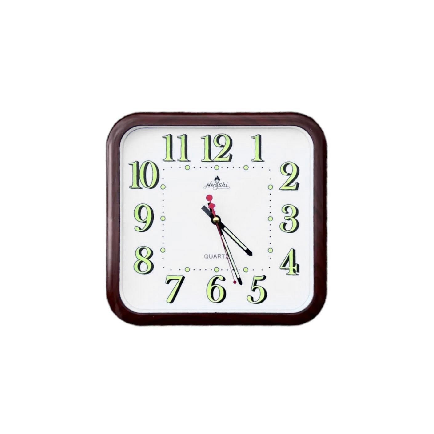 N.WALL CLOCK SQ 28CM (HFH0116)