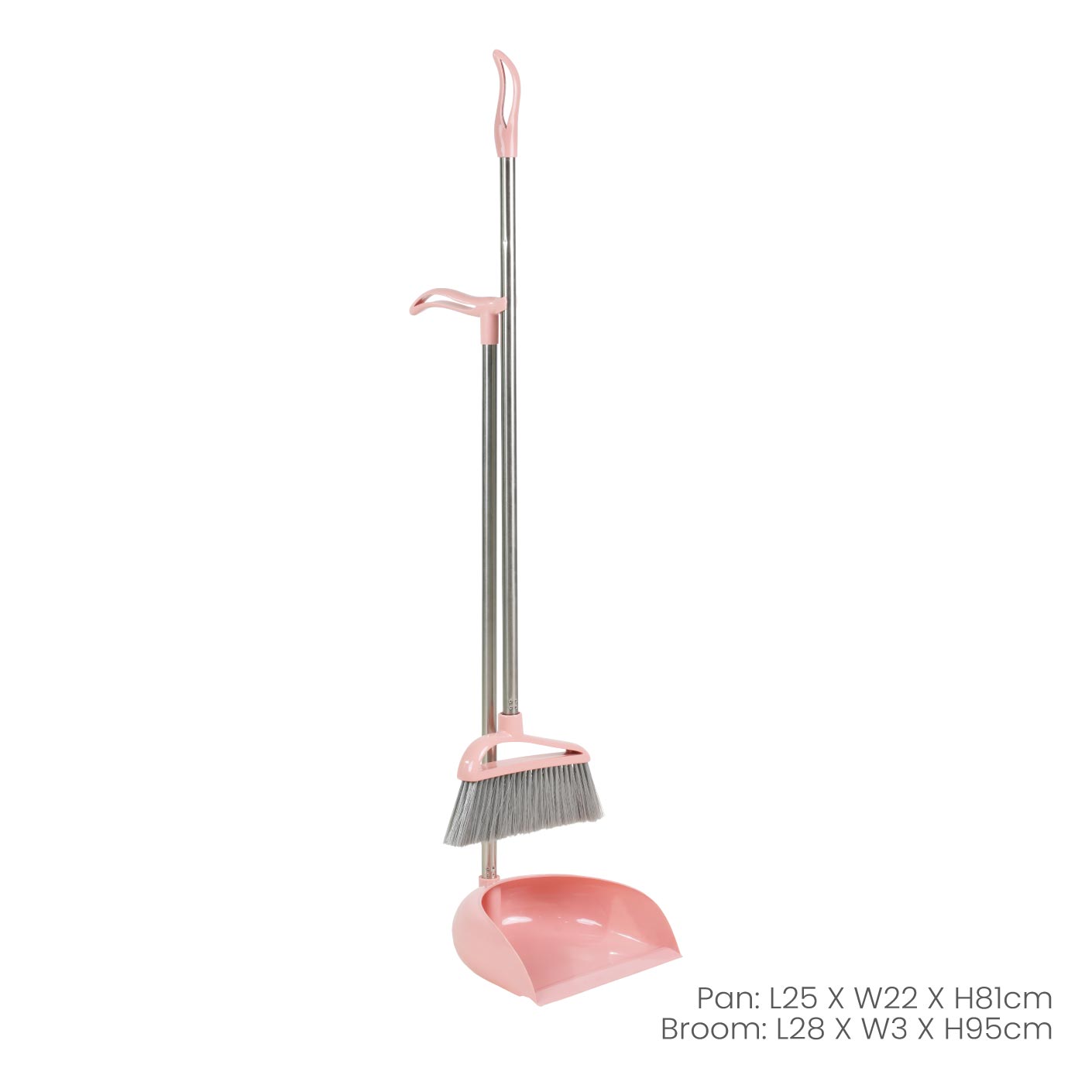 DUSTPAN W-BROOM SET 6085 (HFH1165)