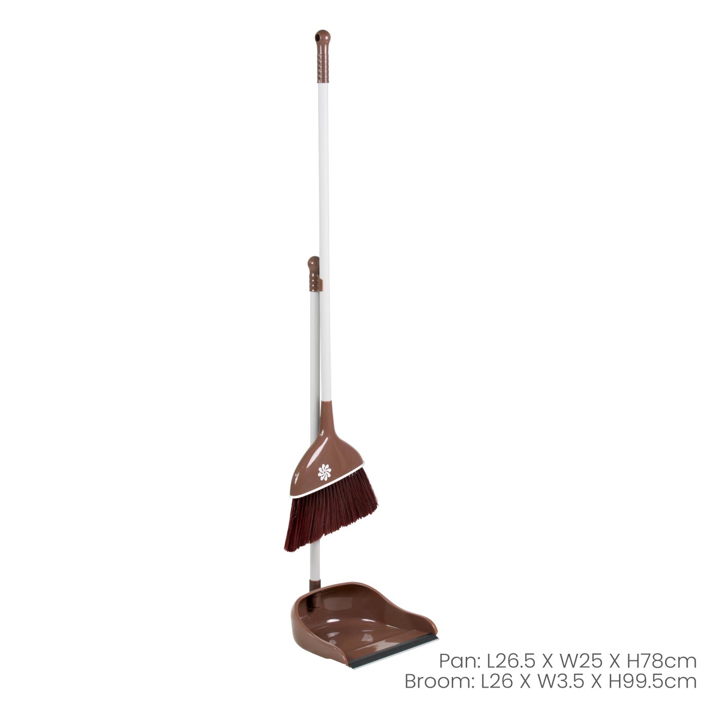 DUSTPAN W BROOM SET 811015 (HFH1169)