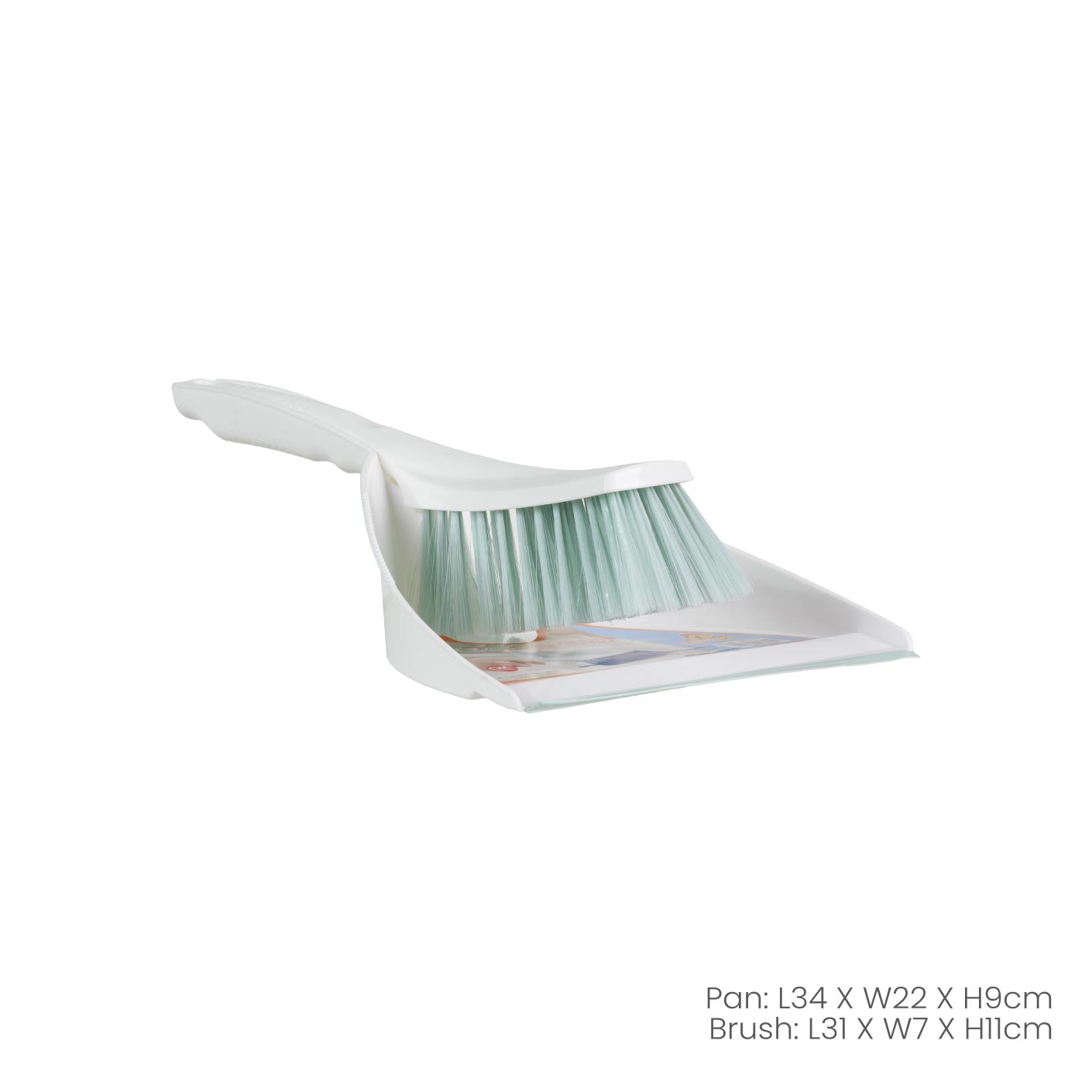 HANDY DUSTPAN WITH BRUSH SET 8301 (HFH1207)
