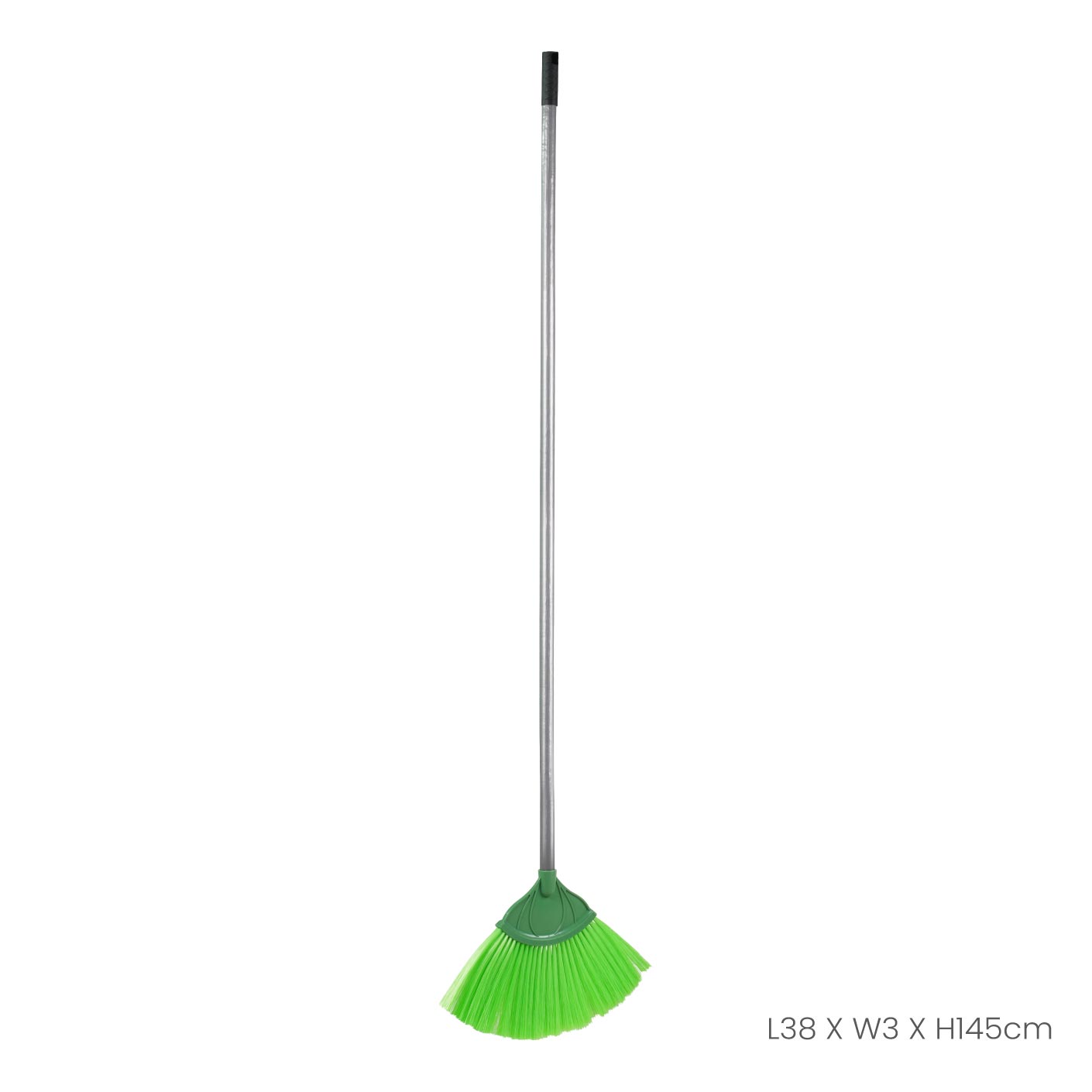 SET PLASTIC V SOFT BROOM W STICK (HFH1210PG)