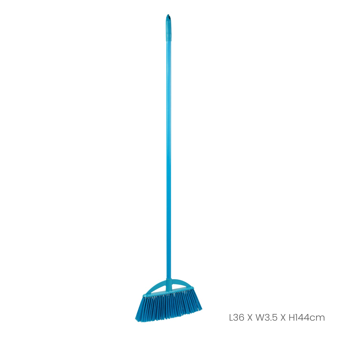 SET NYLON BROOM HFH1347A W STICK 1030 (HFH1347PG-A)