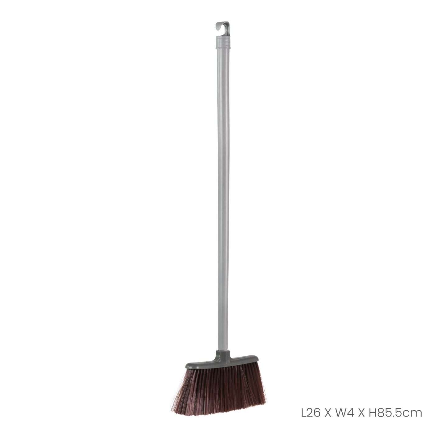 SET NYLON SOFT BROOM W STICK GREY22 10CM 9190R (HFH1429PG)