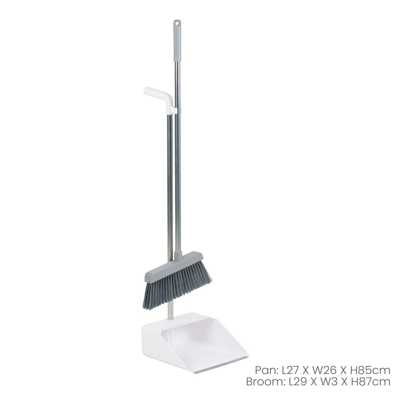 DUSTPAN W BROOM SET SM5347 (HFH1440)