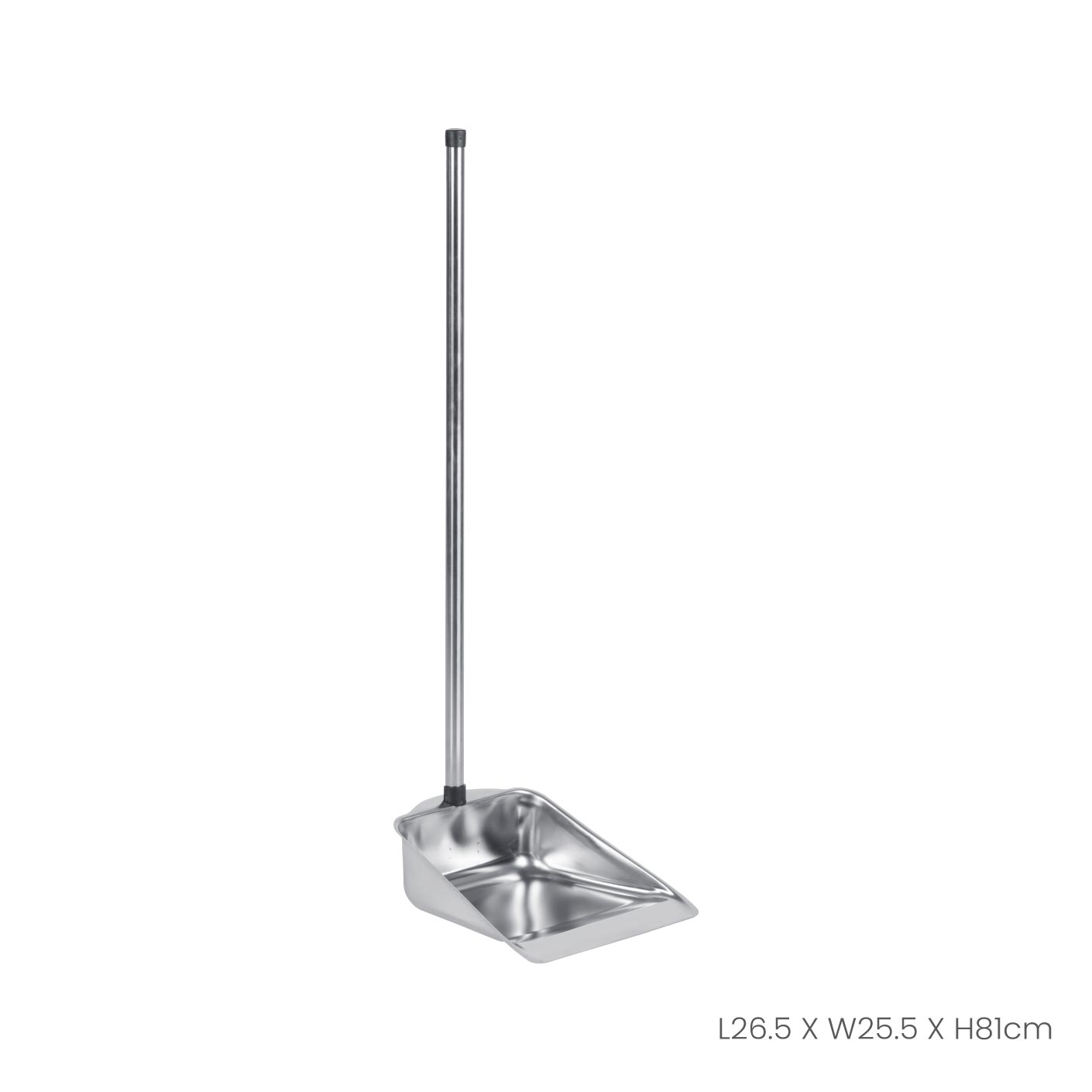 DUSTPAN W/POLE SS/SQ (HFH1444SQ)