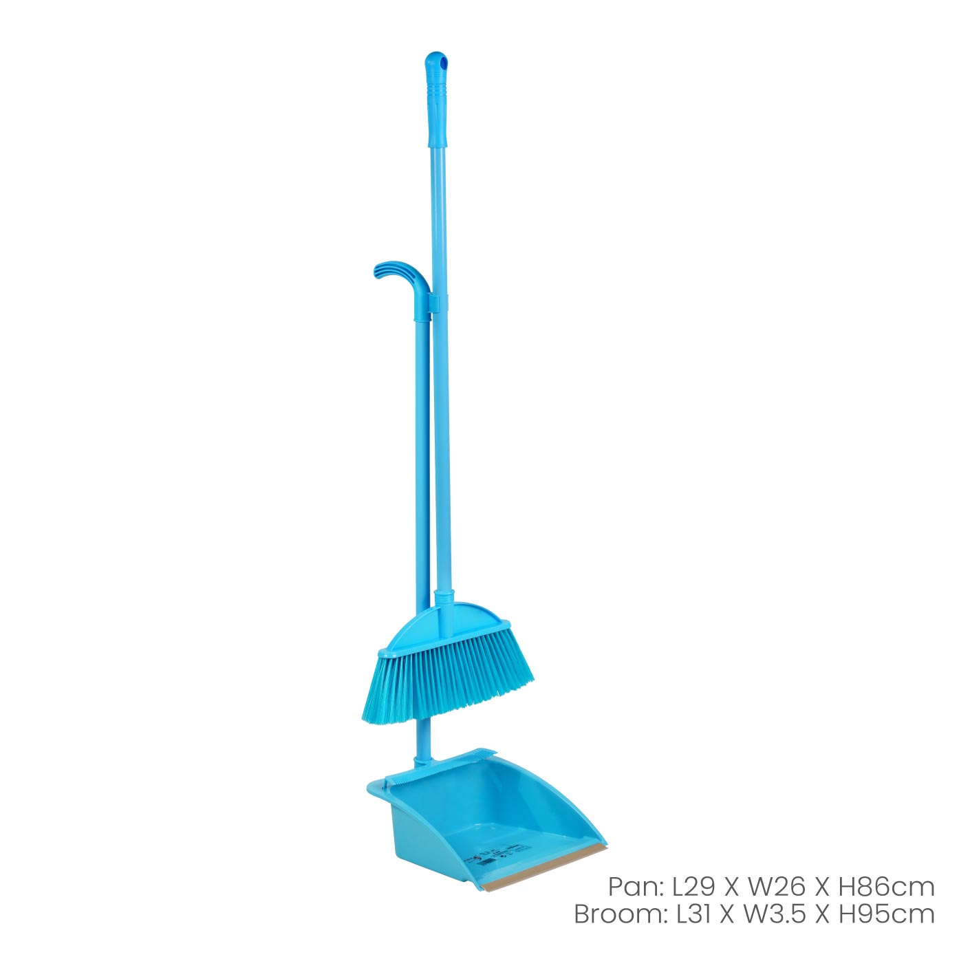 SET DUSTPAN W BROOM 118 (HFH1452)