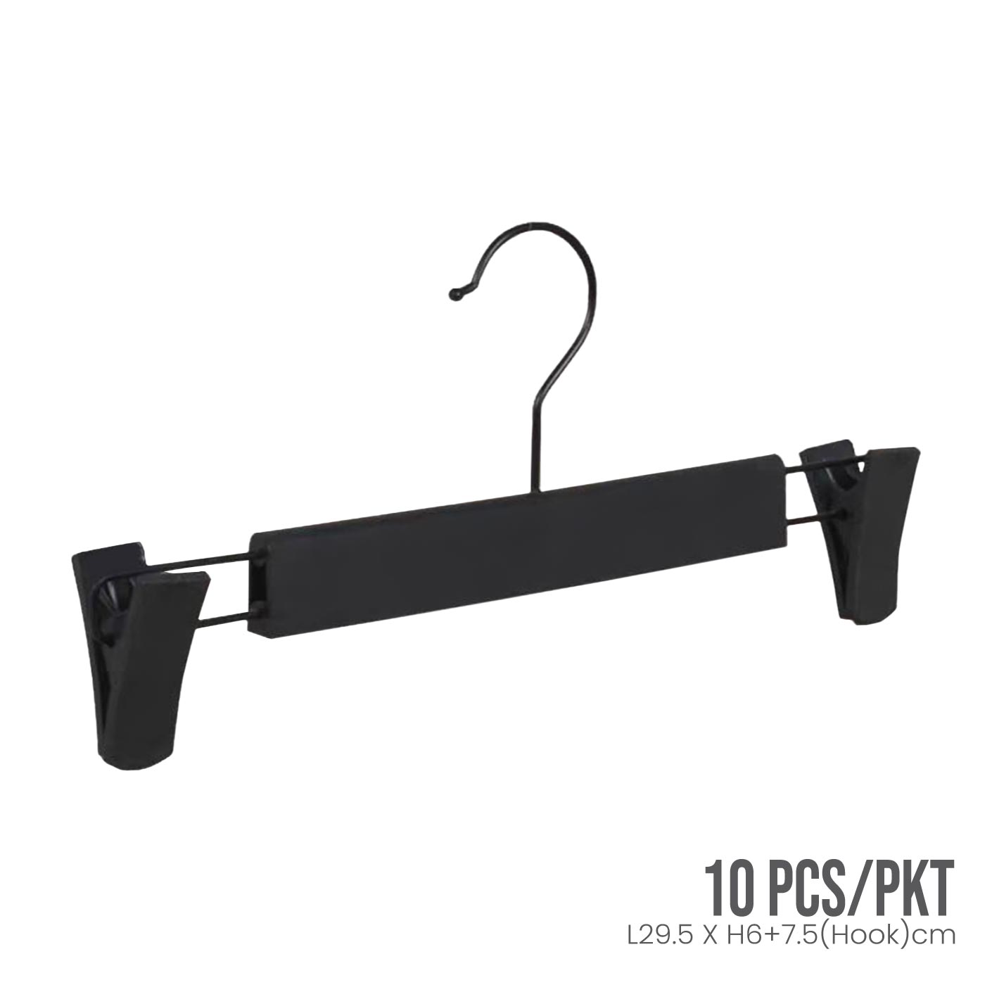 SKIRT HANGER 10S 2011BLACK (HFH2060B)