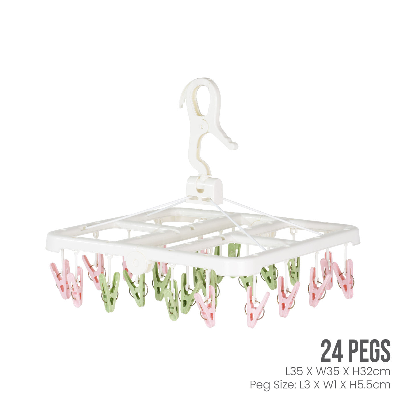 MULTI-HANGER FOLD 24PEG SQ 3091 (HFH2291)