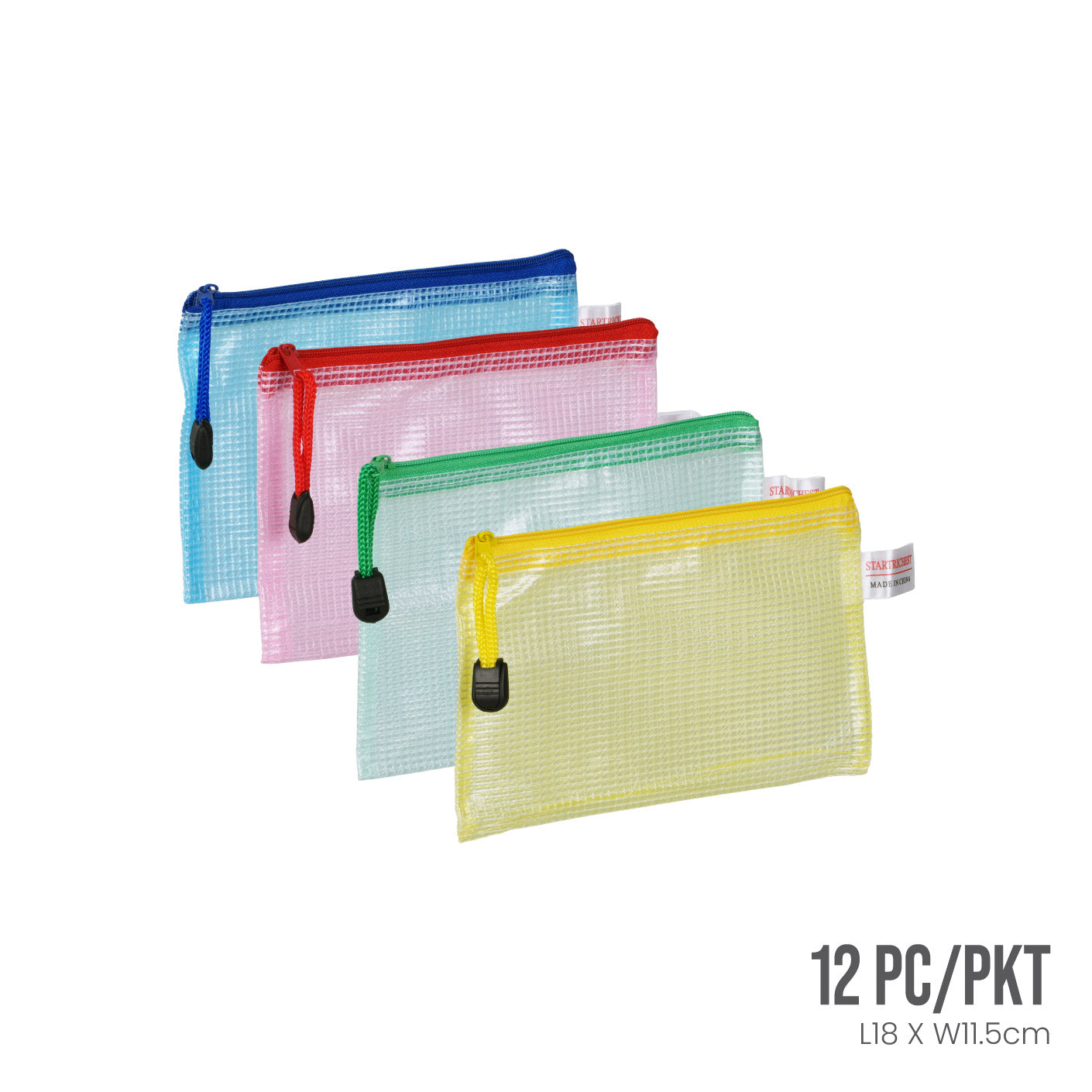 ZIP CASE A6 12S PVC NET S-6008 (HFH4037)