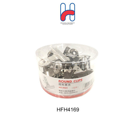 ROUND METAL TICKET CLIPS 12S 3 (HFH4169)