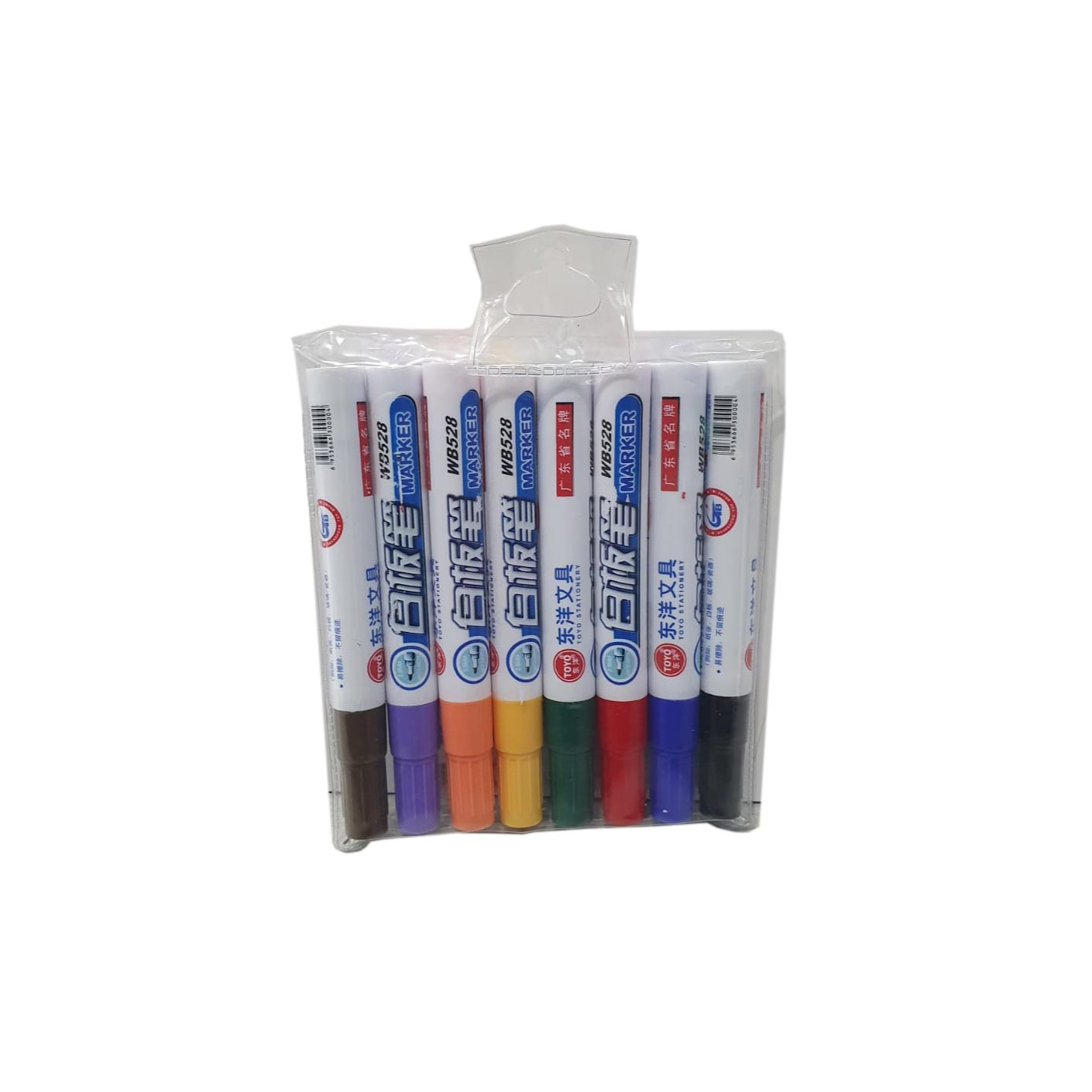 WHITE BOARD MARKER 8COL WB528 (HFH4436)