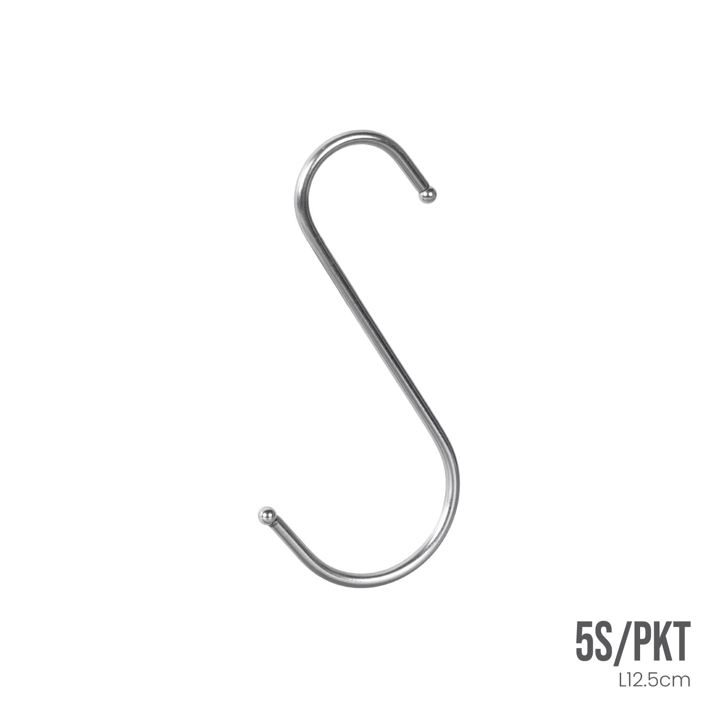 STEEL S HOOK 5" (5S/PKT) #1005 (HFH5041)