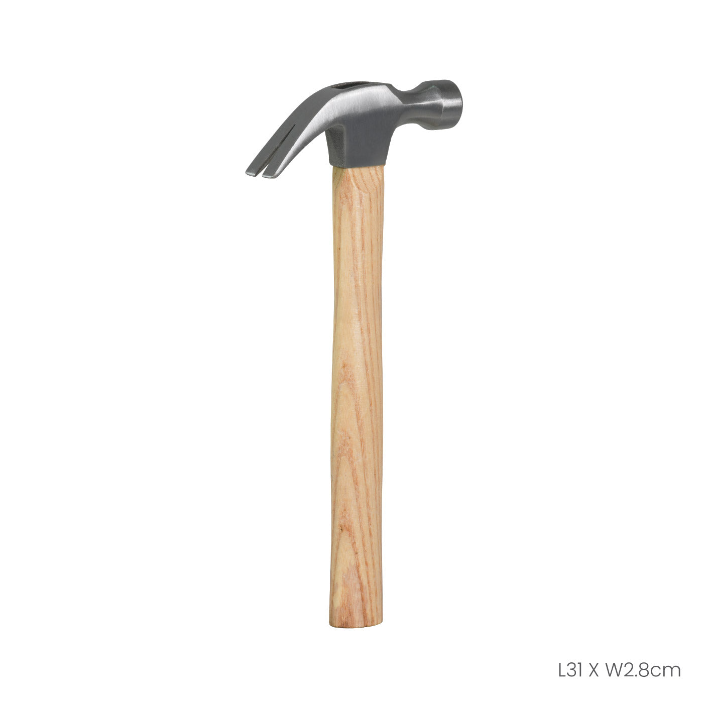 HAMMER CLAW 28MM WOOD HANDLE 0.5 (HFH5324)