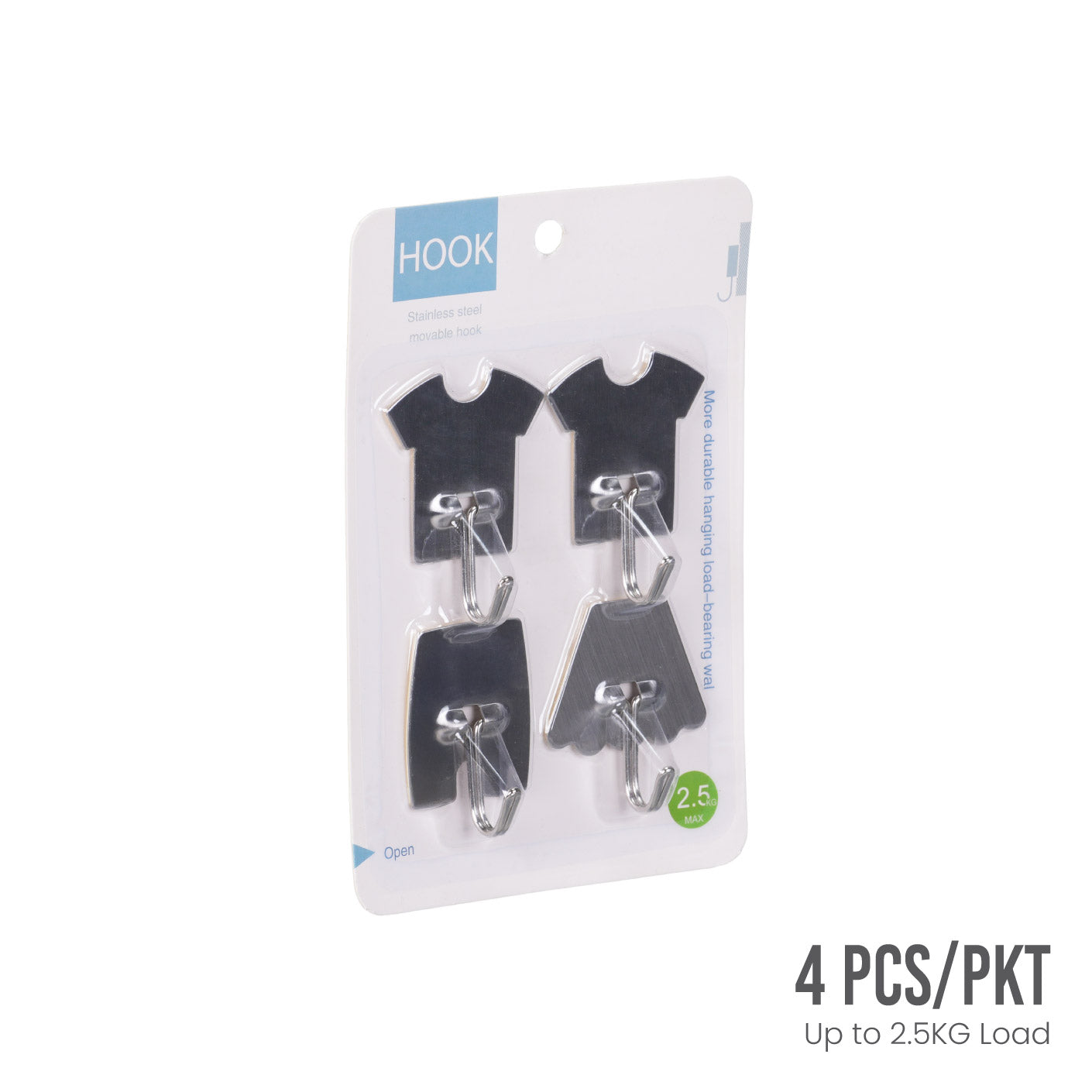 WALL HOOK S S MOVABLE M-1005 (HFH5622)