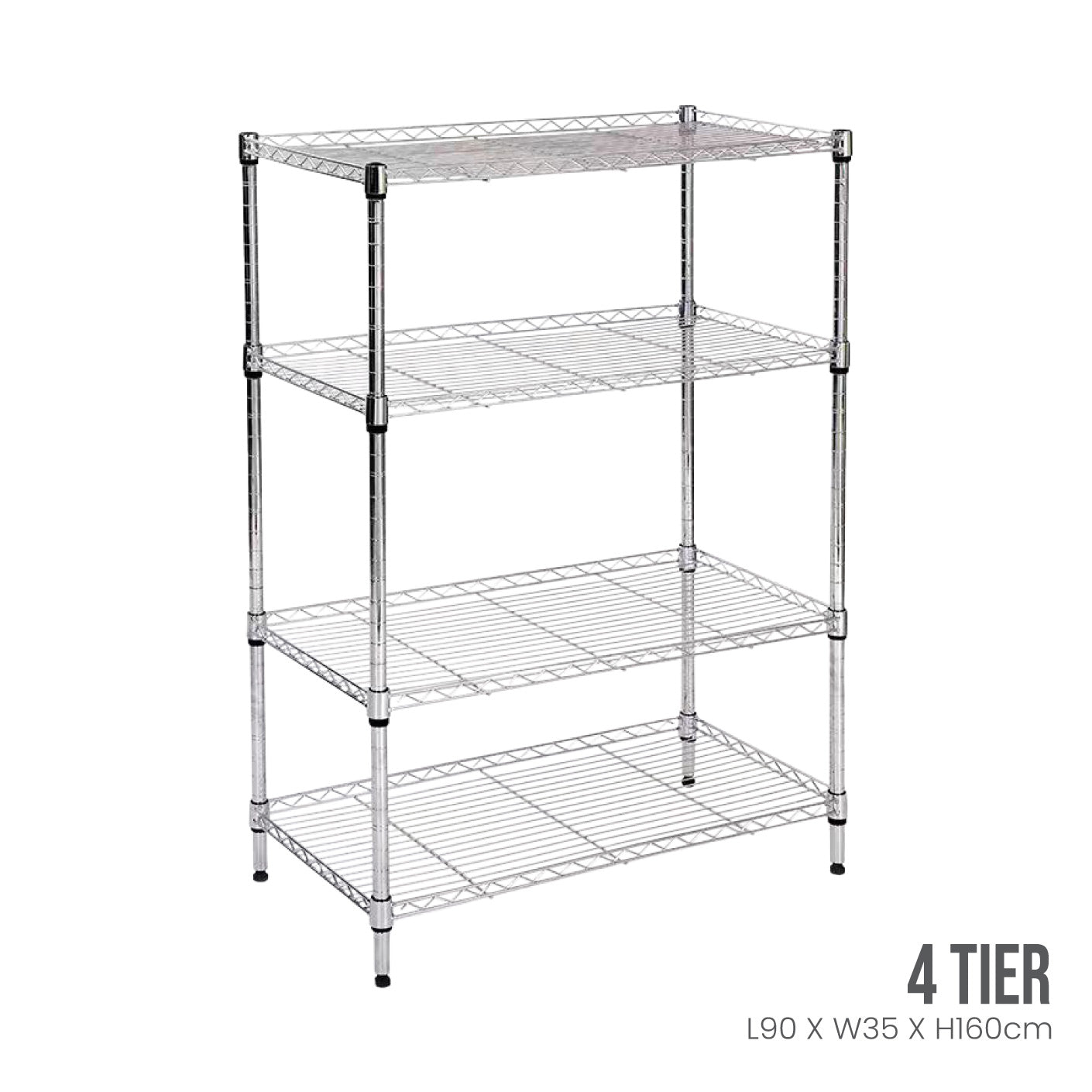 4 TIER DIY IR RACK 90X35X160CM (HFH6702)