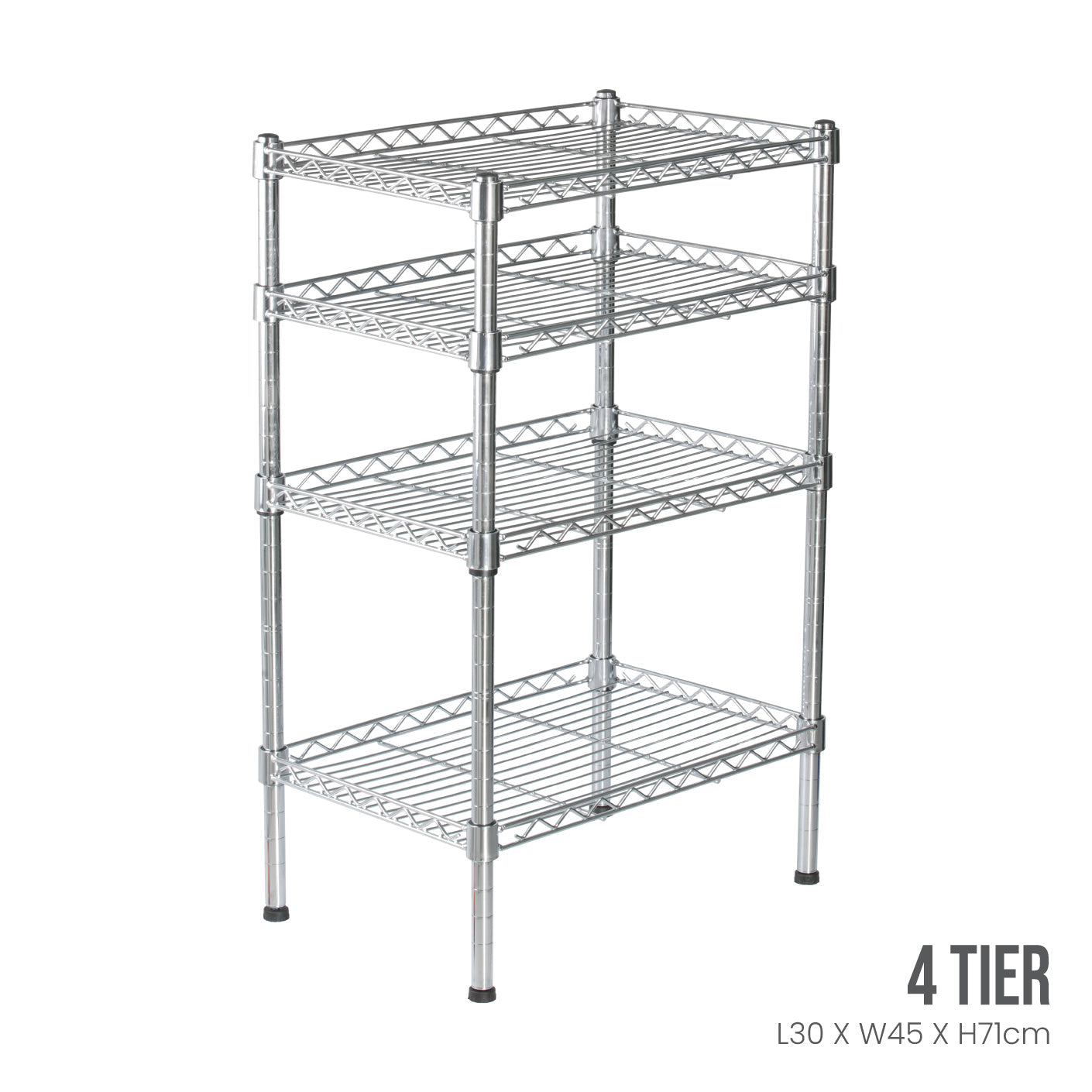 30X45X71CM 4 TIER RACK (DIY) #8848 (HFH6711)