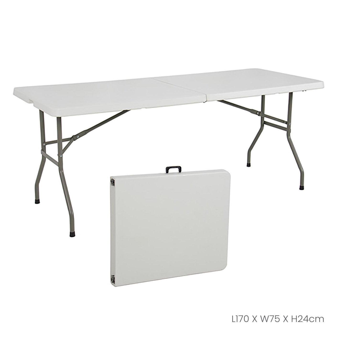 FOLDING TABLE 75X180CM YCZ-180 (HFH6757) | TOYOGO Singapore