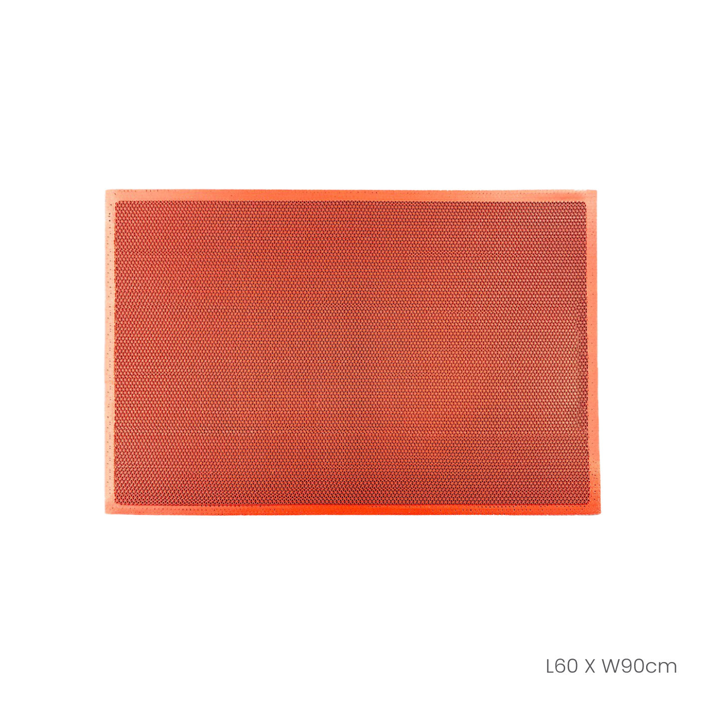 FLOOR MAT 60X90CM NAMI PLAIN RED (HFH7038-RED)