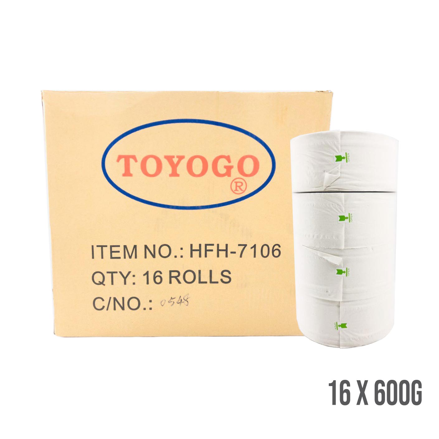 JUMBO ROLL TISSUE 4PKT PER CTN (HFH7106PG)