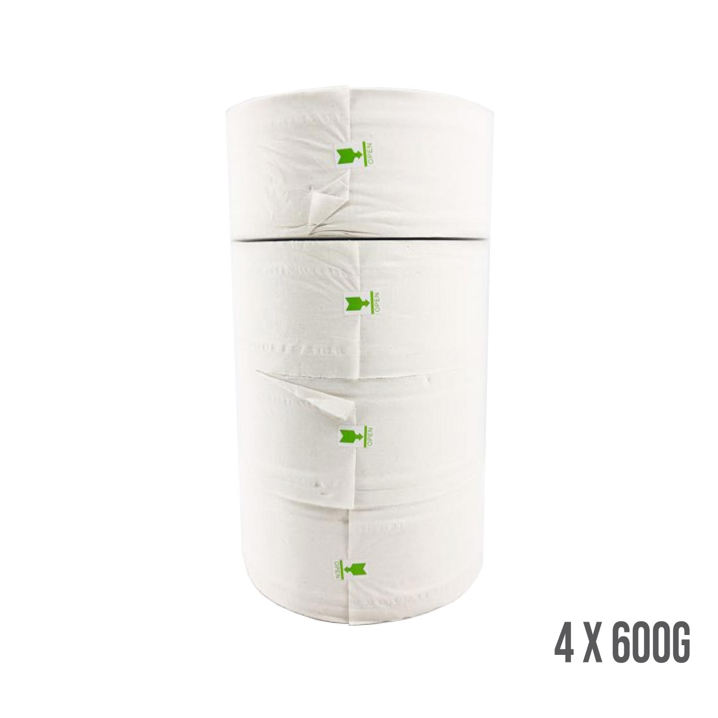 JUMBO ROLL TISSUE 4X600G (HFH7106-4)