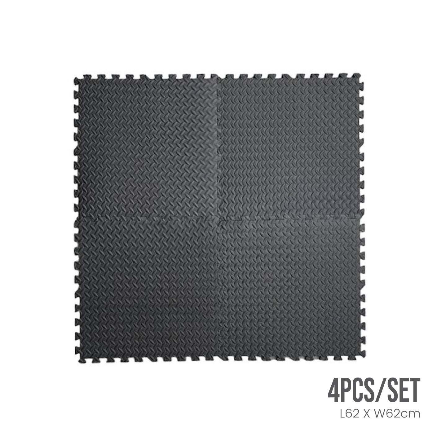 PUZZLE MAT 4S 62X62 GREY (HFH7162)