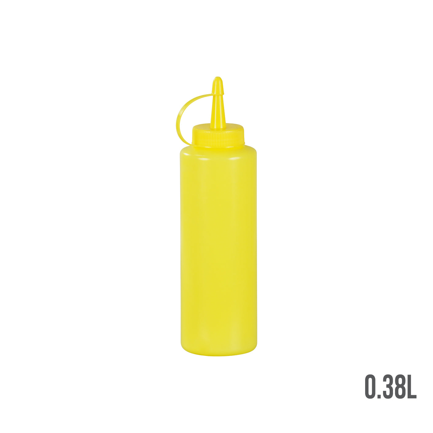 SAUCER BOTTLE 13OZ YELLOW (HFH8136-YEL)