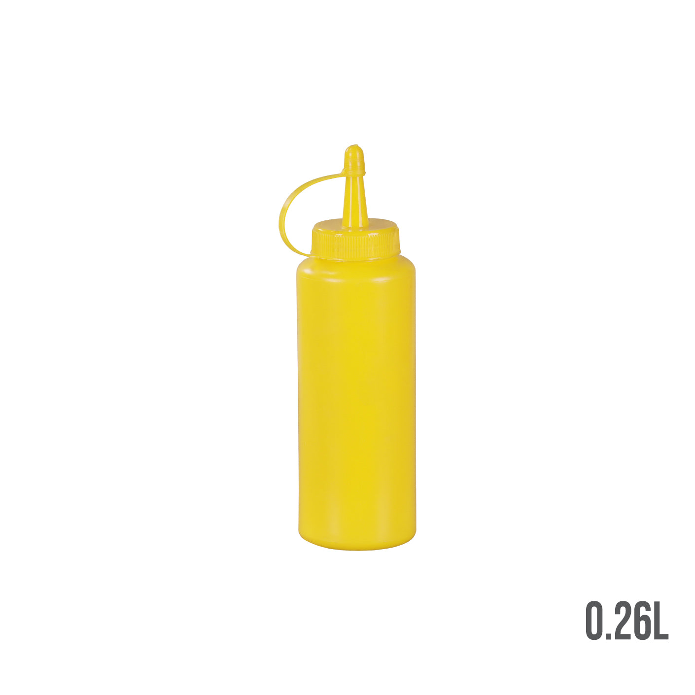 SAUCER BOTTLE 9OZ YELLOW (HFH8137-YEL)