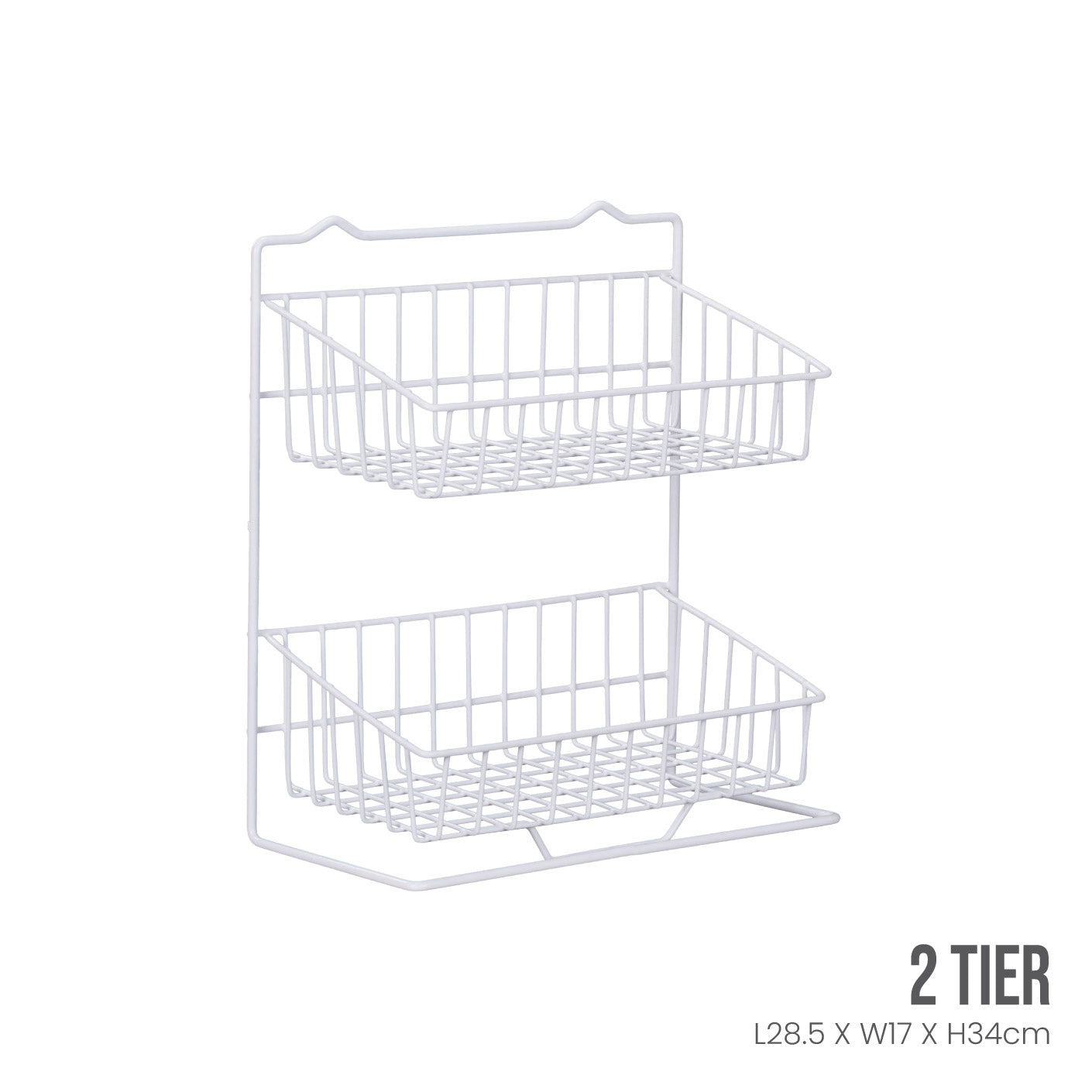 WALL RACK 2 LAYER CA-451102W (HFH8216)