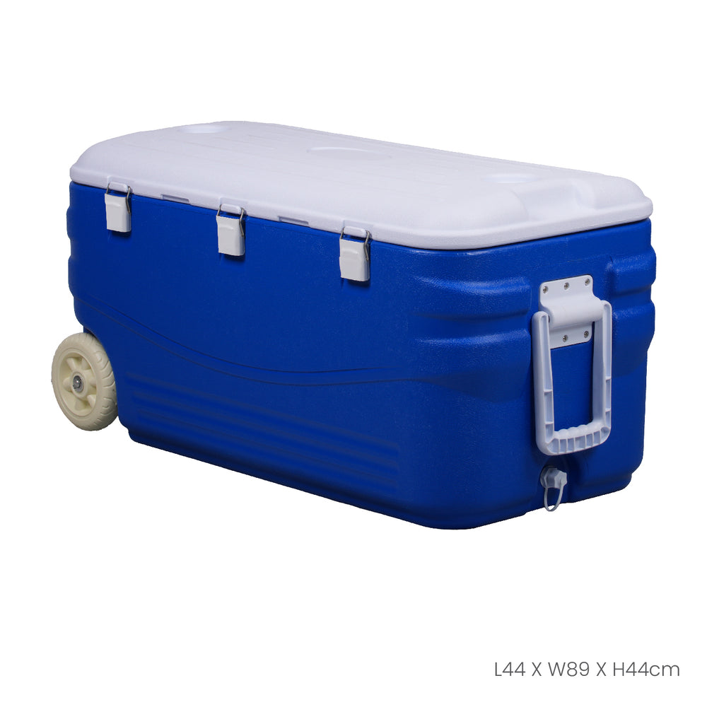 【メール便送料無料対応可】 COOLER BOX W/WHEELS 100L FC-C100 (HFH8408) | TOYOGO アイドル