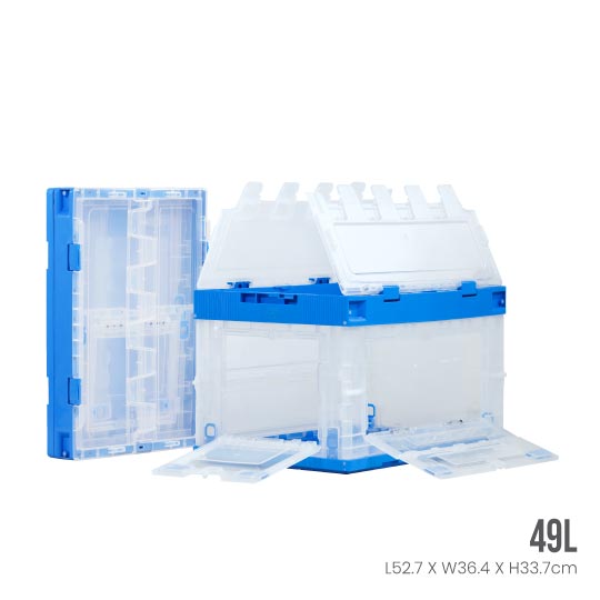 COLLAPSIBLE BOX W/LID L525XW365XH338MM (HFH9682) | TOYOGO