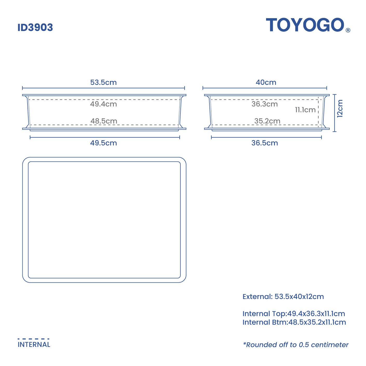 INDUSTRIAL PLASTIC CONTAINER (ID3903)