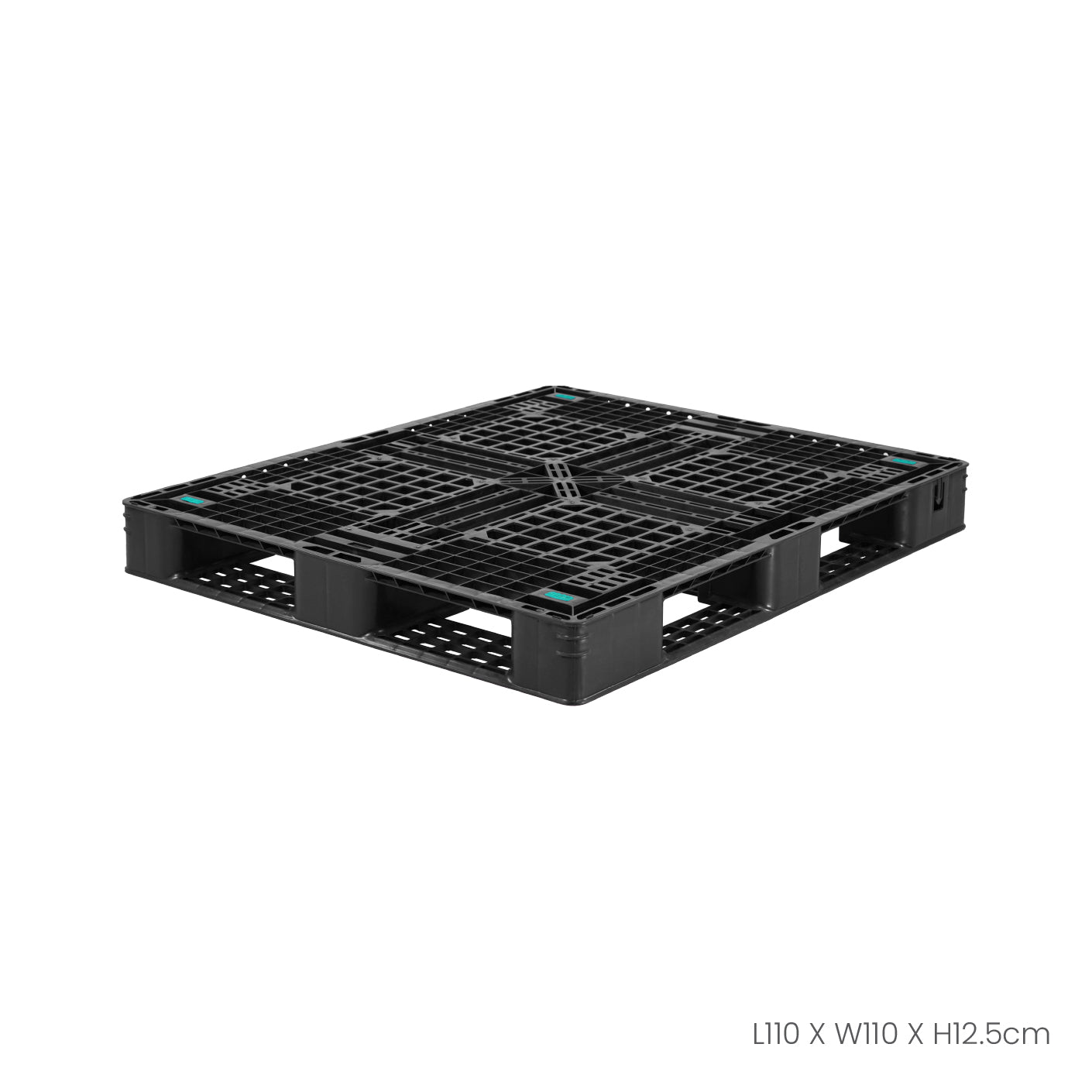 IND PALLET FOR GENERAL USE (BLACK/GREEN) (P1111)