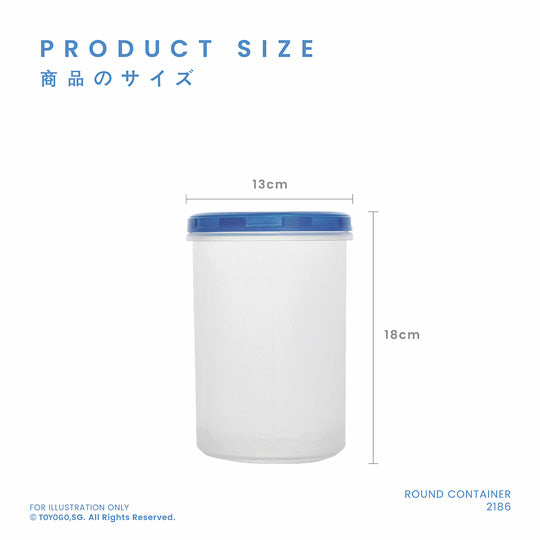 ROUND CONTAINER (2186)