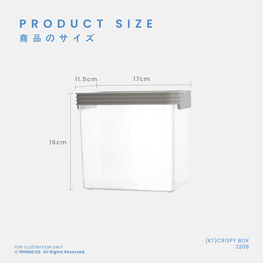 CLIPS N STORAGE CONTAINER (M) (2208)