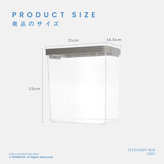 CLIPS N STORAGE CONTAINER (L) (2307)