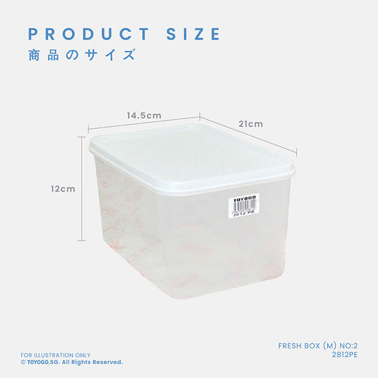 (PP)FRESH BOX M NO:2 (2812-PE)