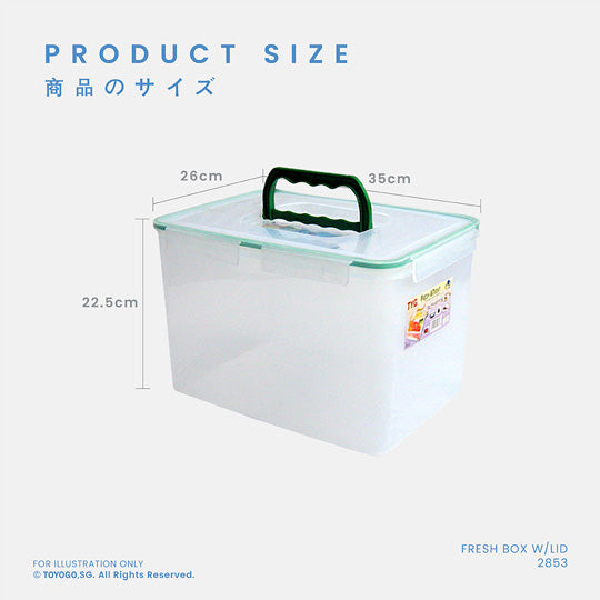 SIGILLO FRESH & TIGHT HANDY CONTAINER RT3 (2853)