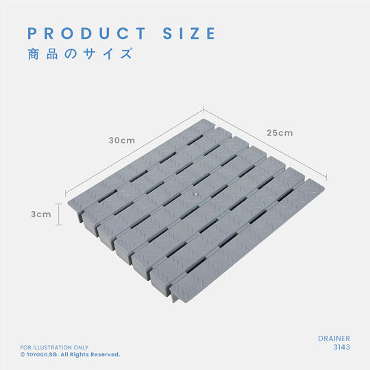 DRAIN COVER W CLIP (3143)