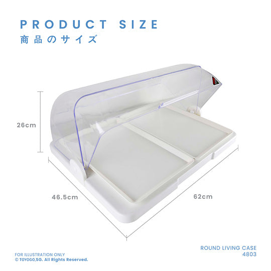 LUNO MAX DOME TRAY FOR BIZ (4803)