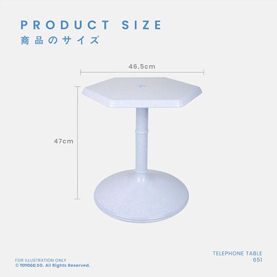 PARAGON TABLE OCTAGAN (651)