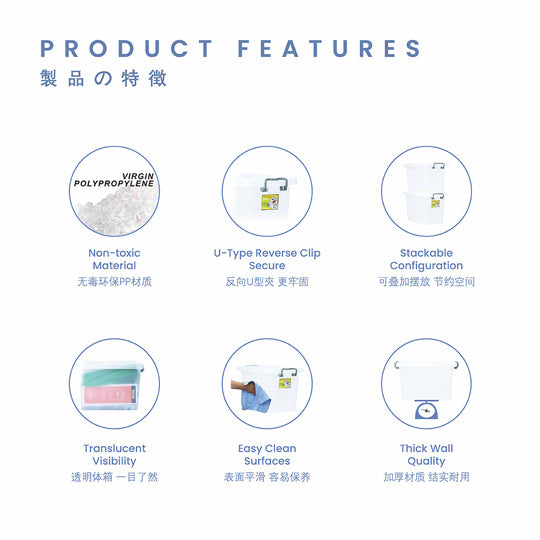 FANCY CLIPS BOX NO.4 HIGH (9706)